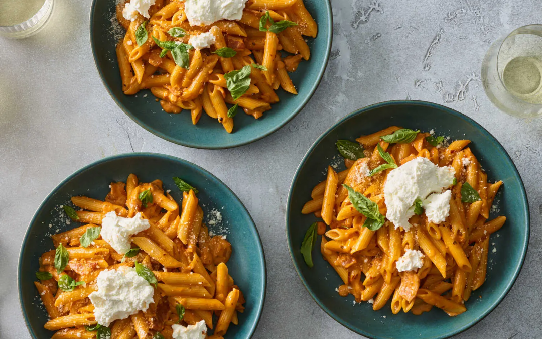 Ricotta Pasta Alla Vodka